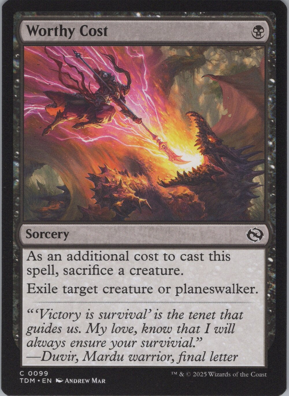 Worthy Cost