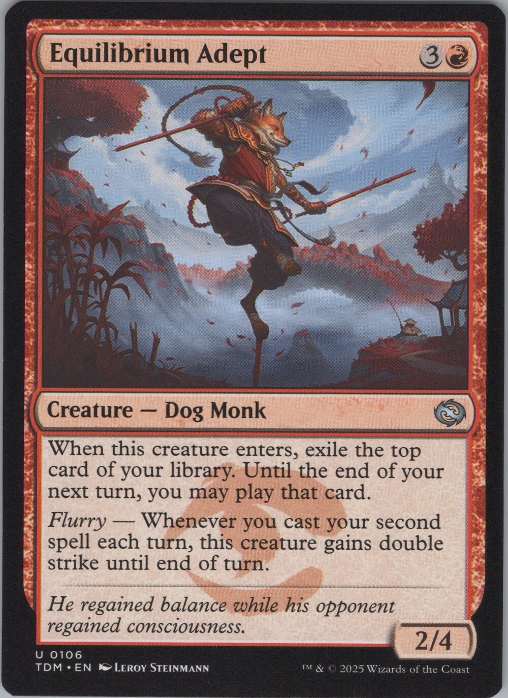Equilibrium Adept