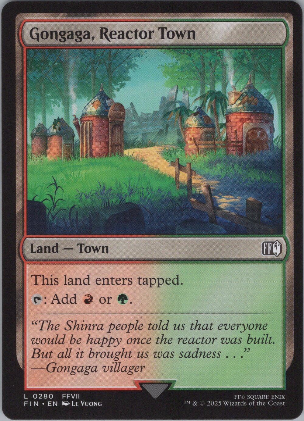 Gongaga, Reactor Town