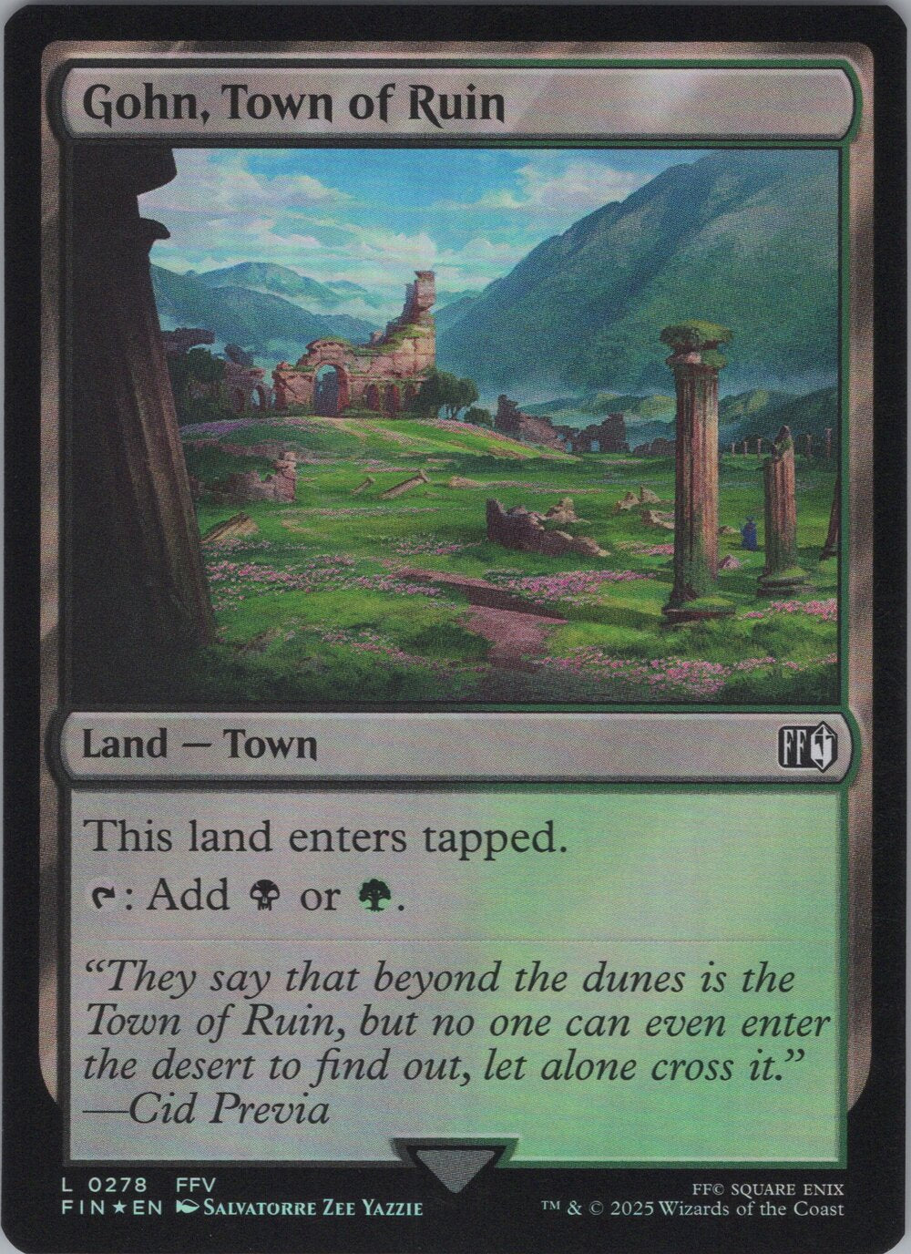 Gohn, Town of Ruin