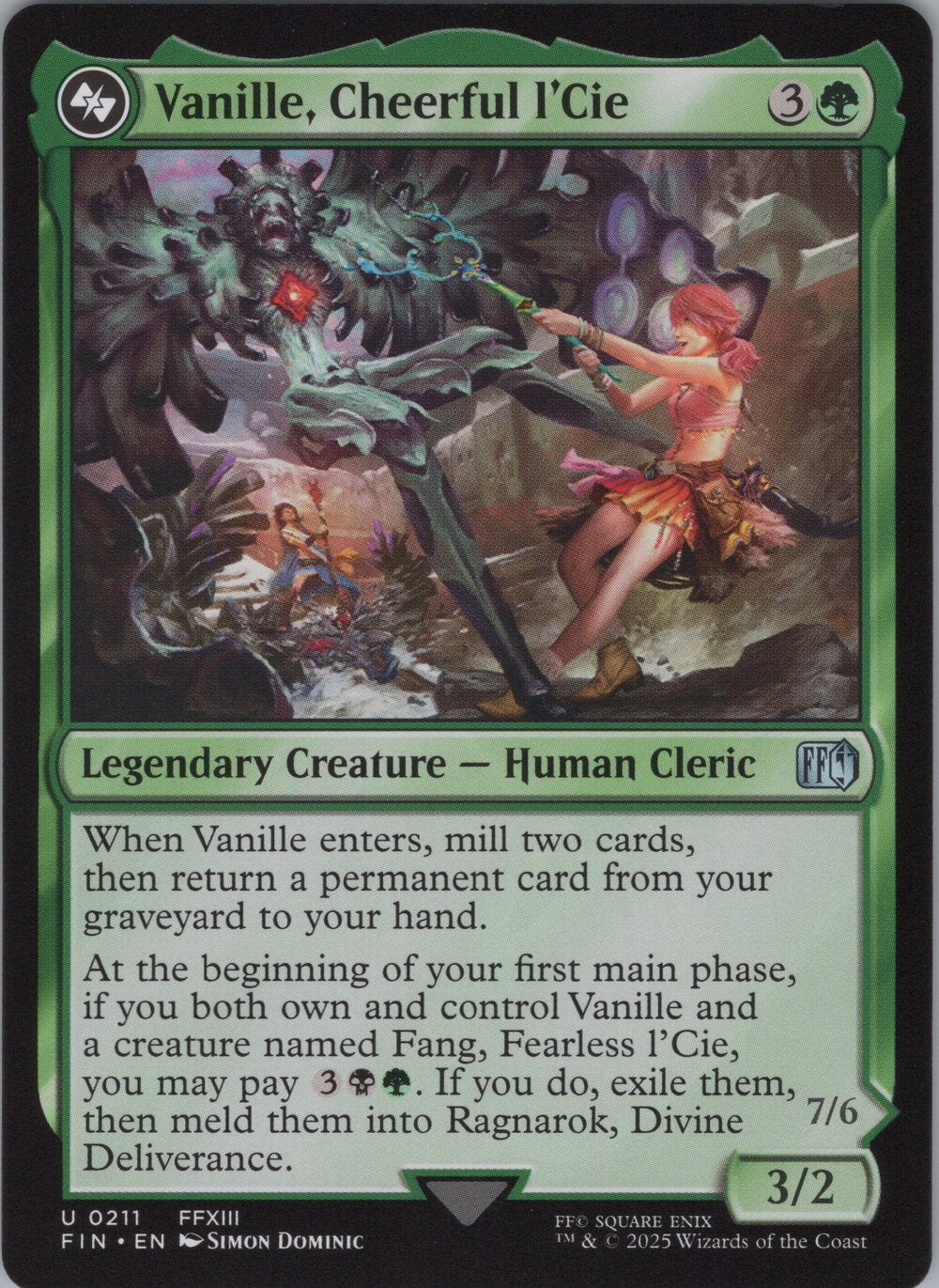 Vanille, Cheerful l'Cie