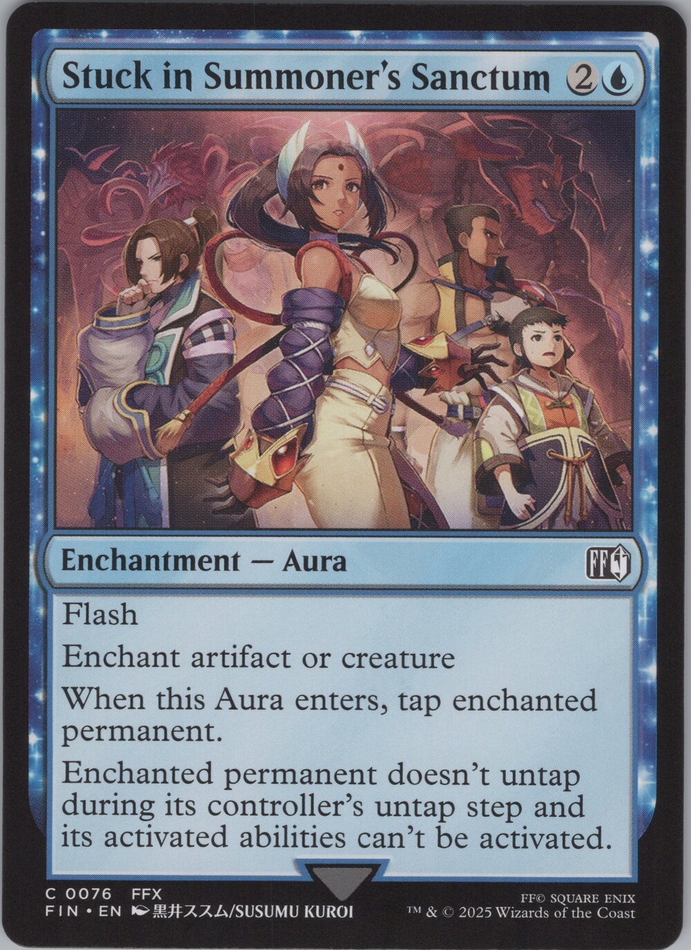 Stuck in Summoner's Sanctum