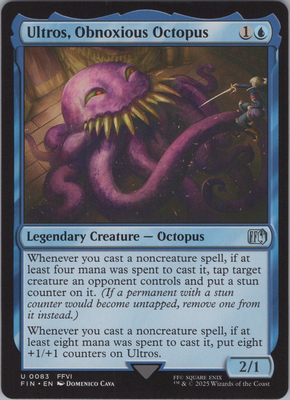 Ultros, Obnoxious Octopus