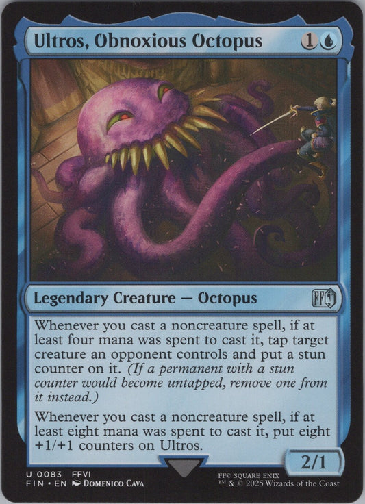 Ultros, Obnoxious Octopus
