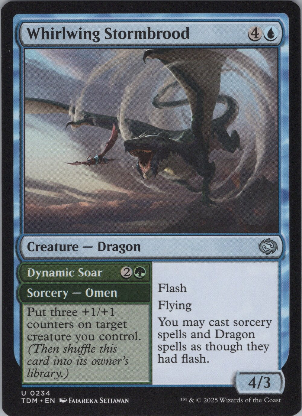 Whirlwing Stormbrood // Dynamic Soar