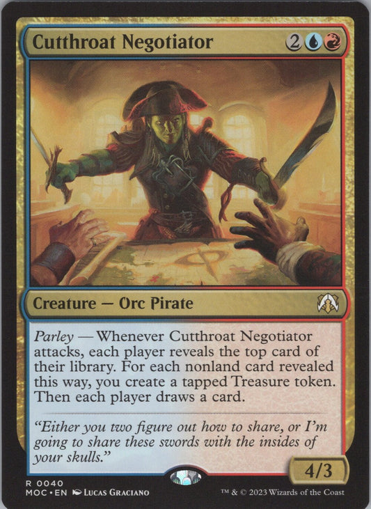 Cutthroat Negotiator