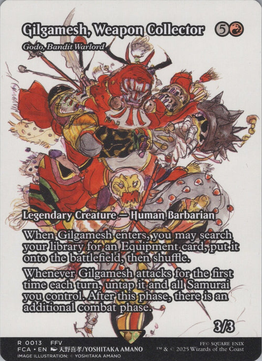 Gilgamesh, Weapon Collector - Godo, Bandit Warlord
