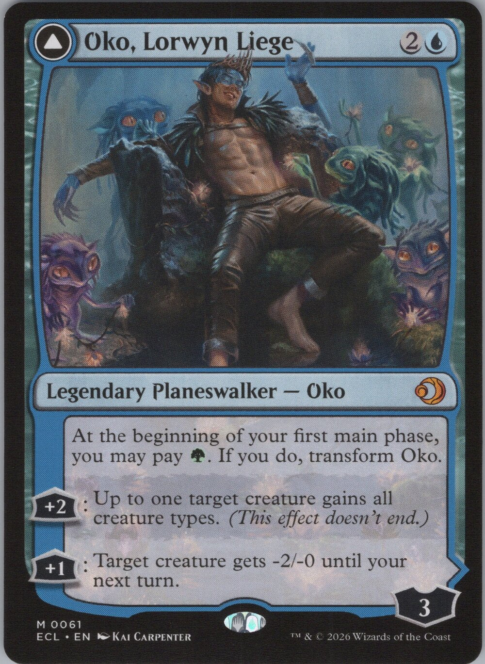 Oko, Lorwyn Liege // Oko, Shadowmoor Scion