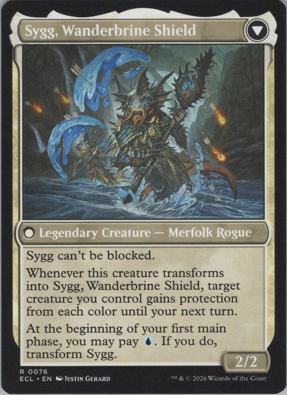 Sygg, Wanderwine Wisdom // Sygg, Wanderbrine Shield