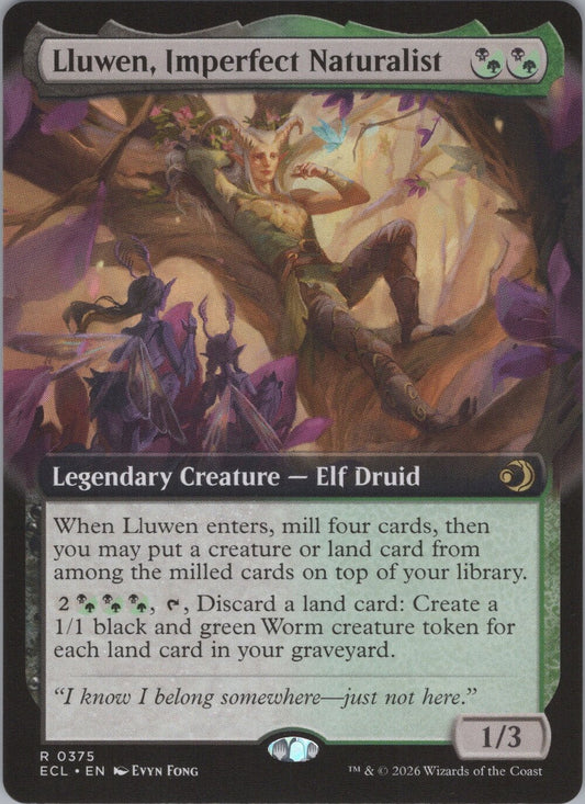 Lluwen, Imperfect Naturalist (Extended Art)