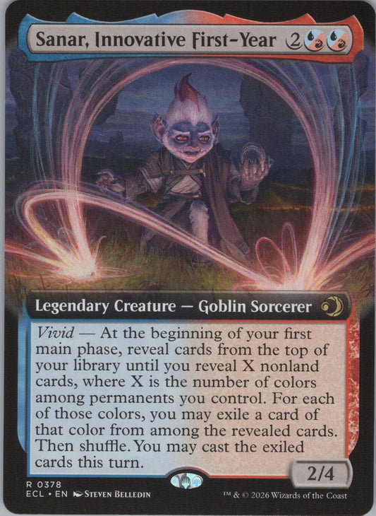 Sanar, Innovative First-Year (Extended Art)
