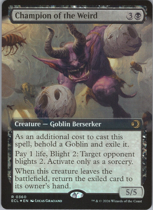 Champion of the Weird (Extended Art)