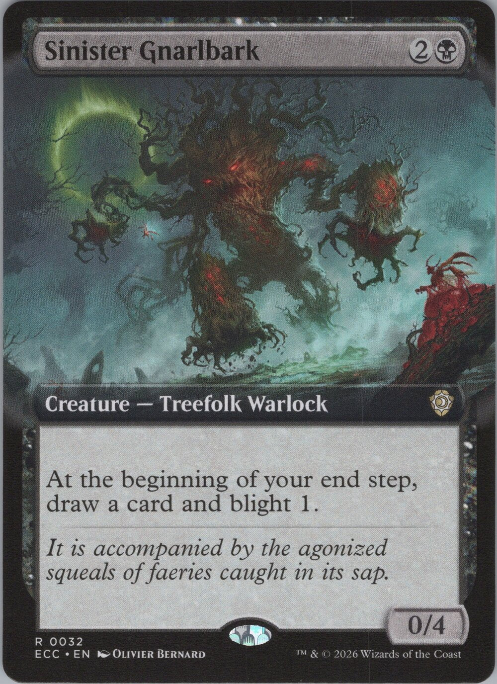 Sinister Gnarlbark (Extended Art)