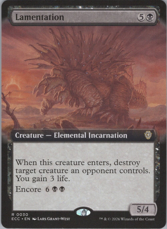 Lamentation (Extended Art)