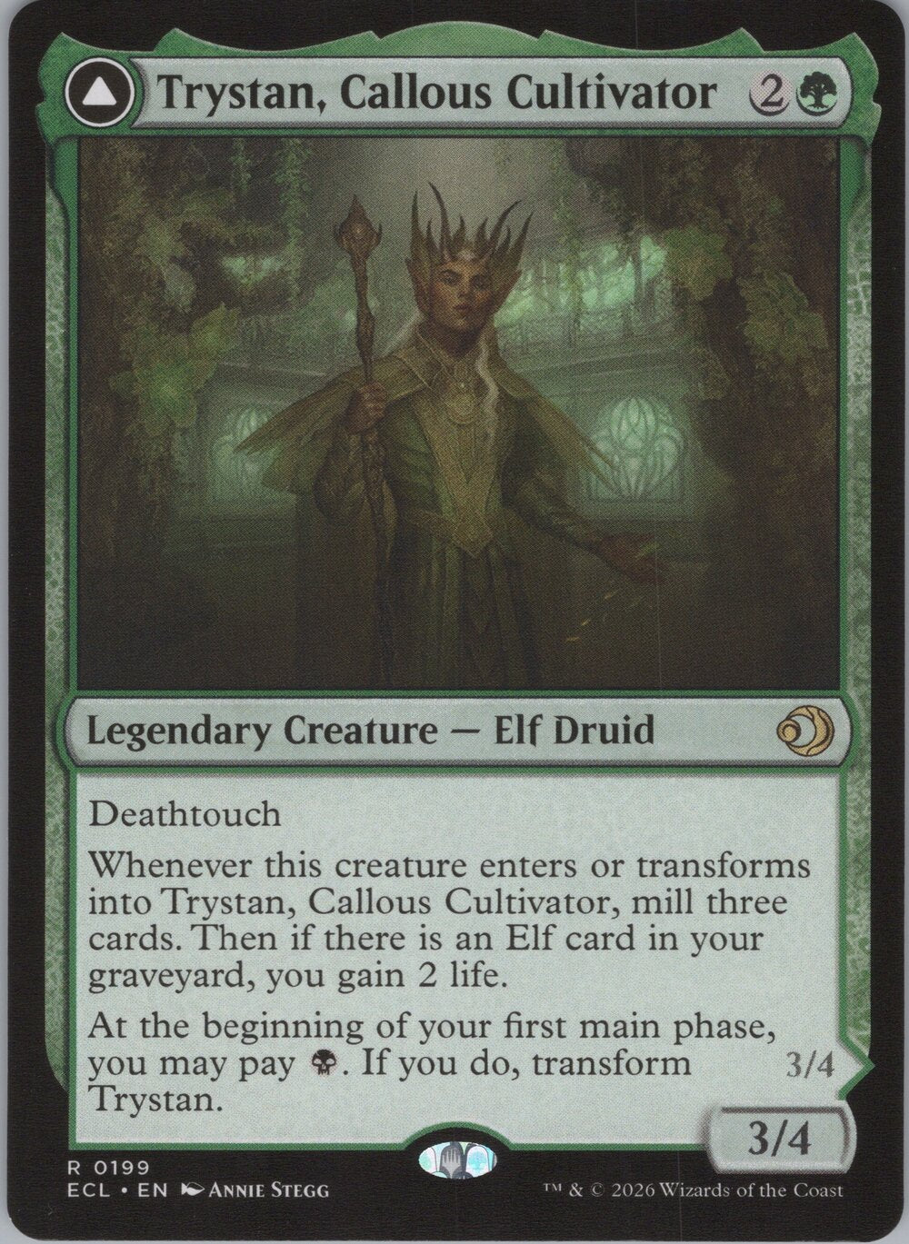 Trystan, Callous Cultivator // Trystan, Penitent Culler