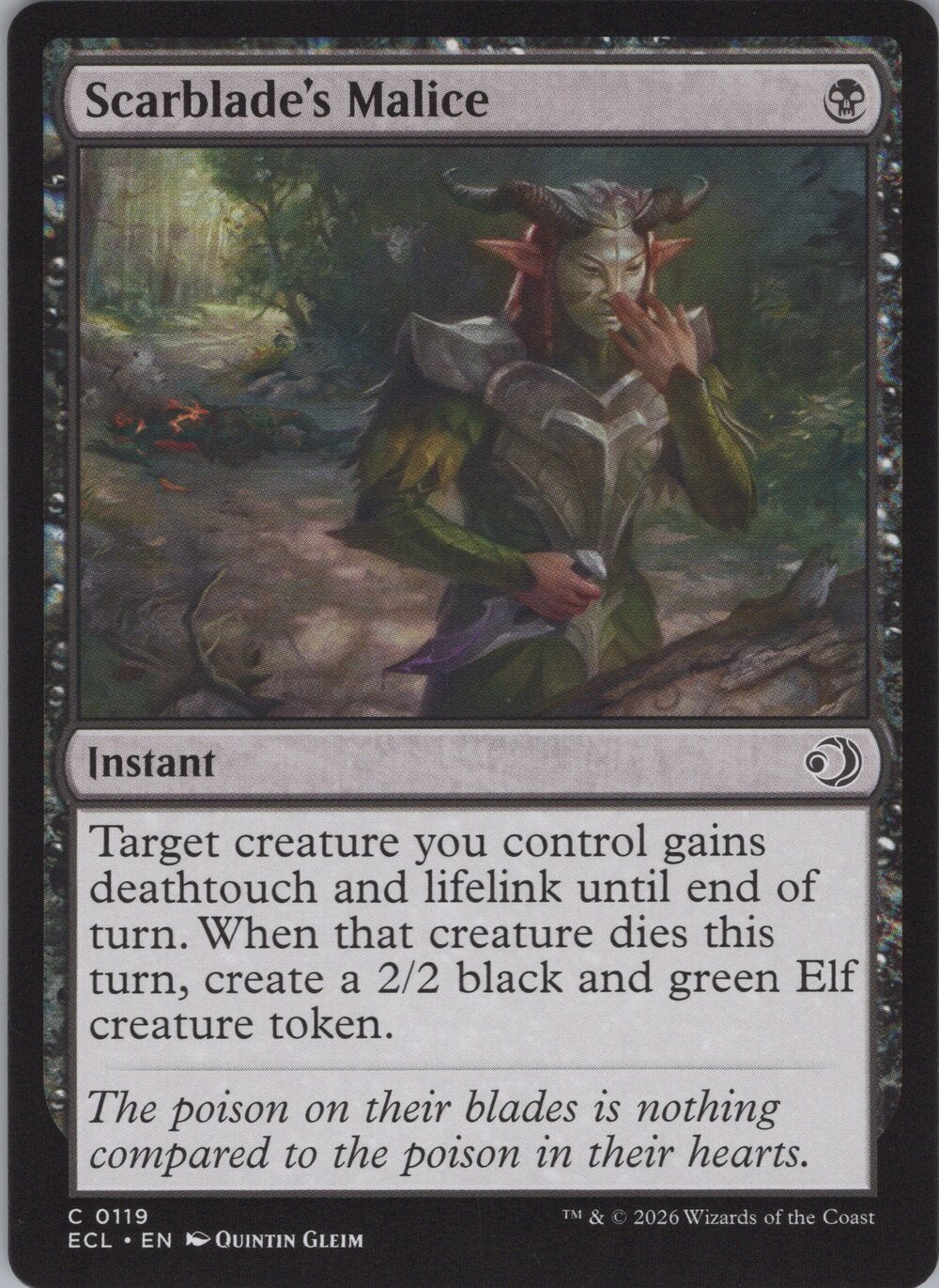 Scarblade's Malice