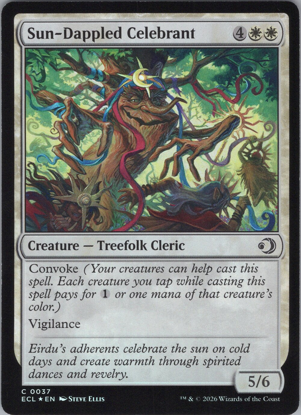 Sun-Dappled Celebrant