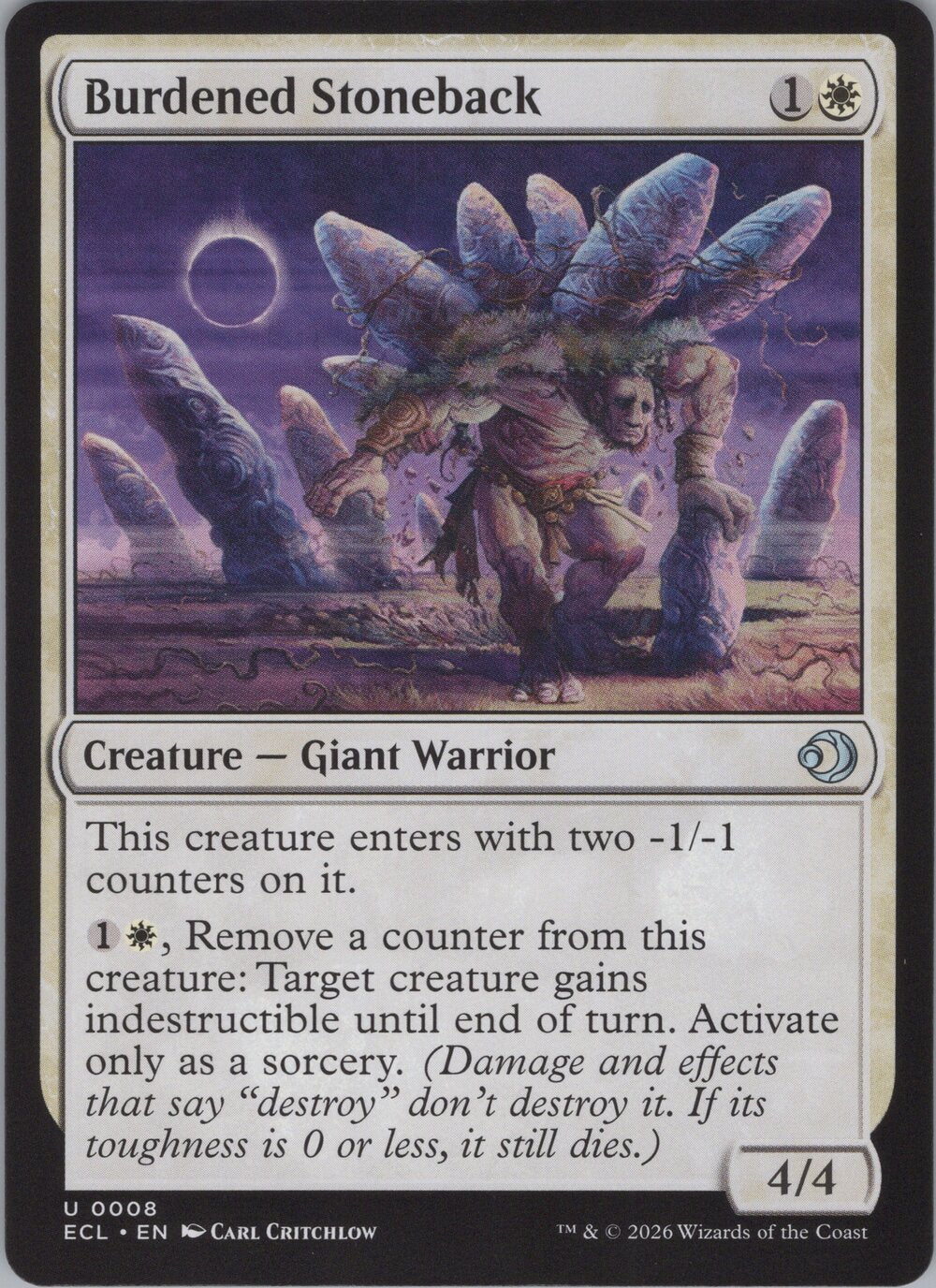 Burdened Stoneback
