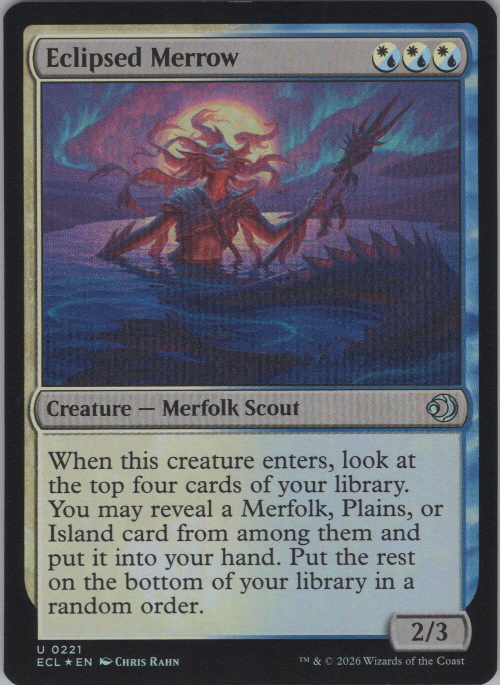 Eclipsed Merrow