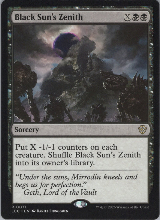 Black Sun's Zenith