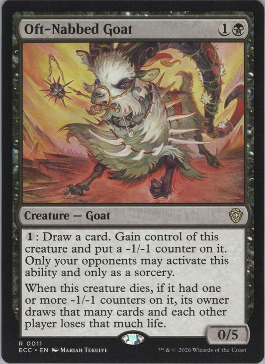 Oft-Nabbed Goat