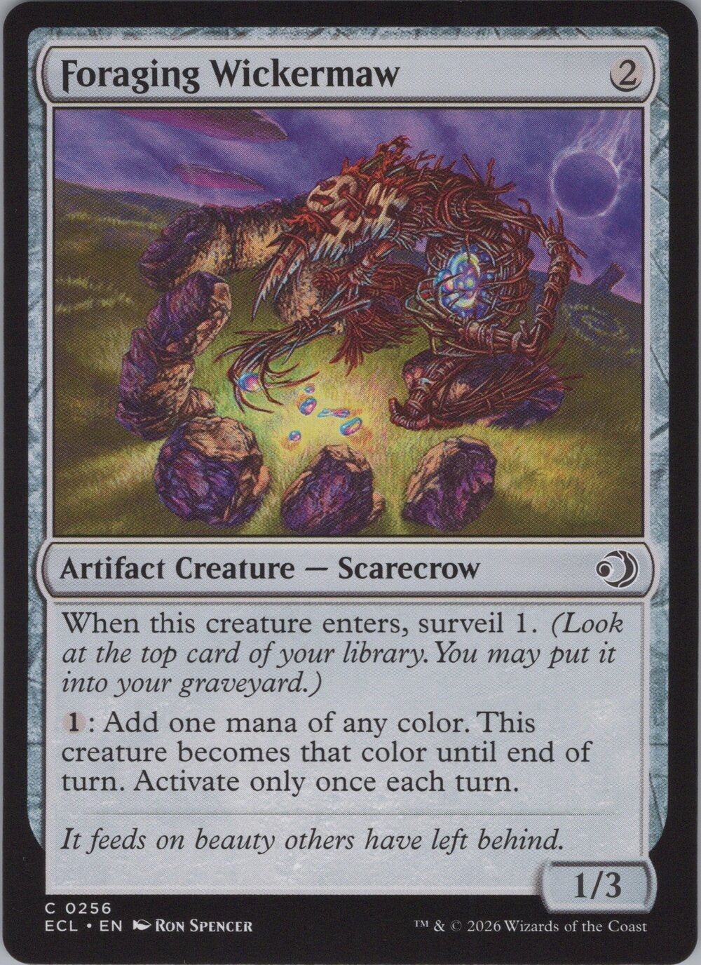 Foraging Wickermaw