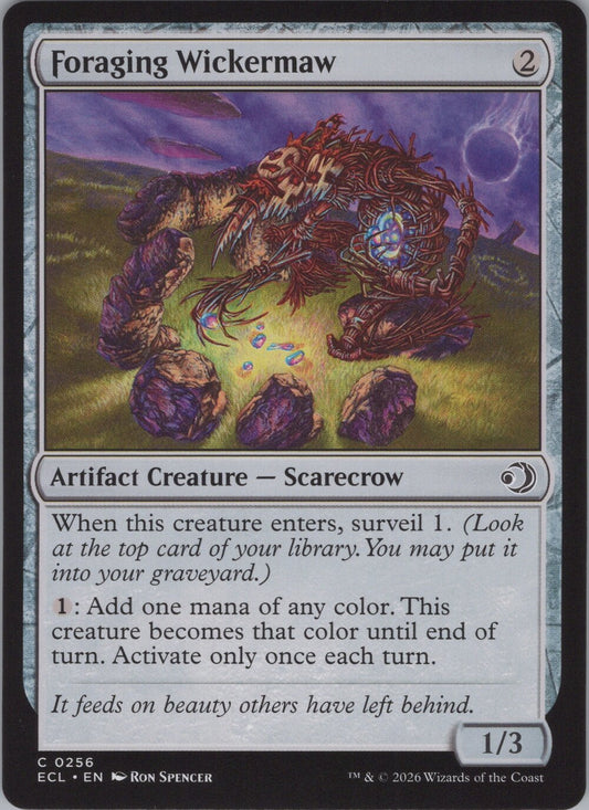 Foraging Wickermaw