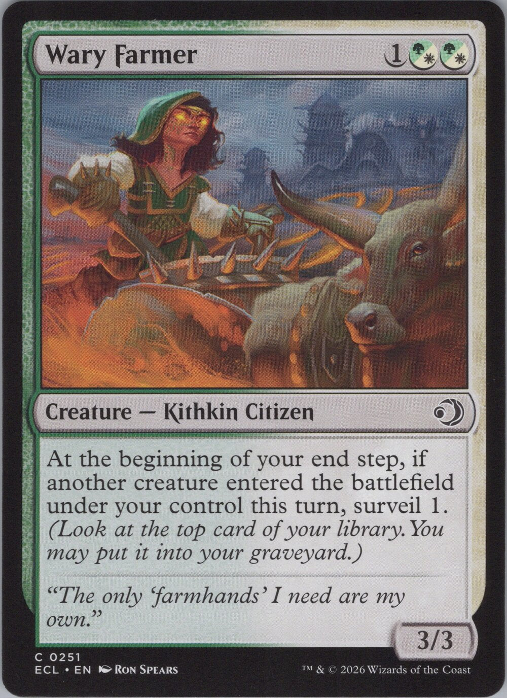 Wary Farmer