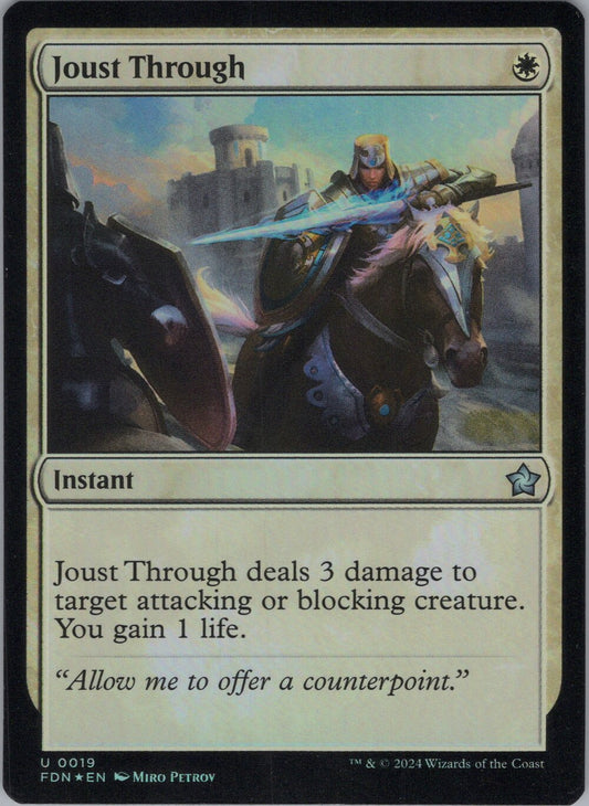 Joust Through
