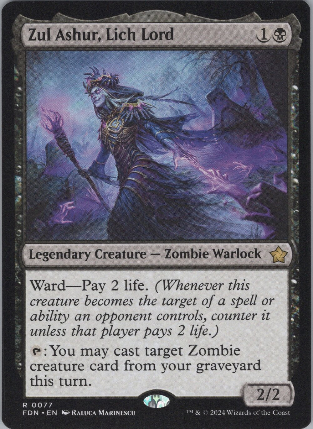 Zul Ashur, Lich Lord