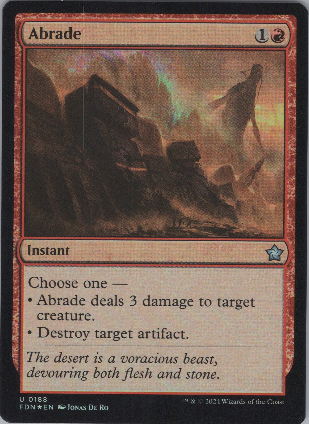 Abrade