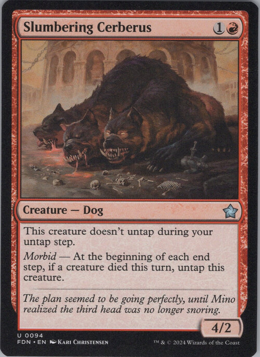 Slumbering Cerberus