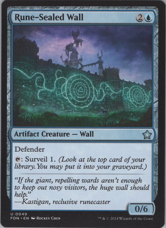 Rune-Sealed Wall