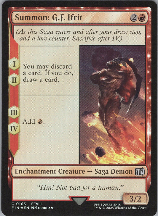 Summon: G.F. Ifrit