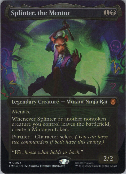Splinter, the Mentor