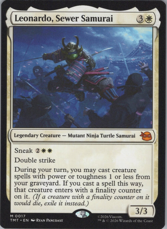Leonardo, Sewer Samurai