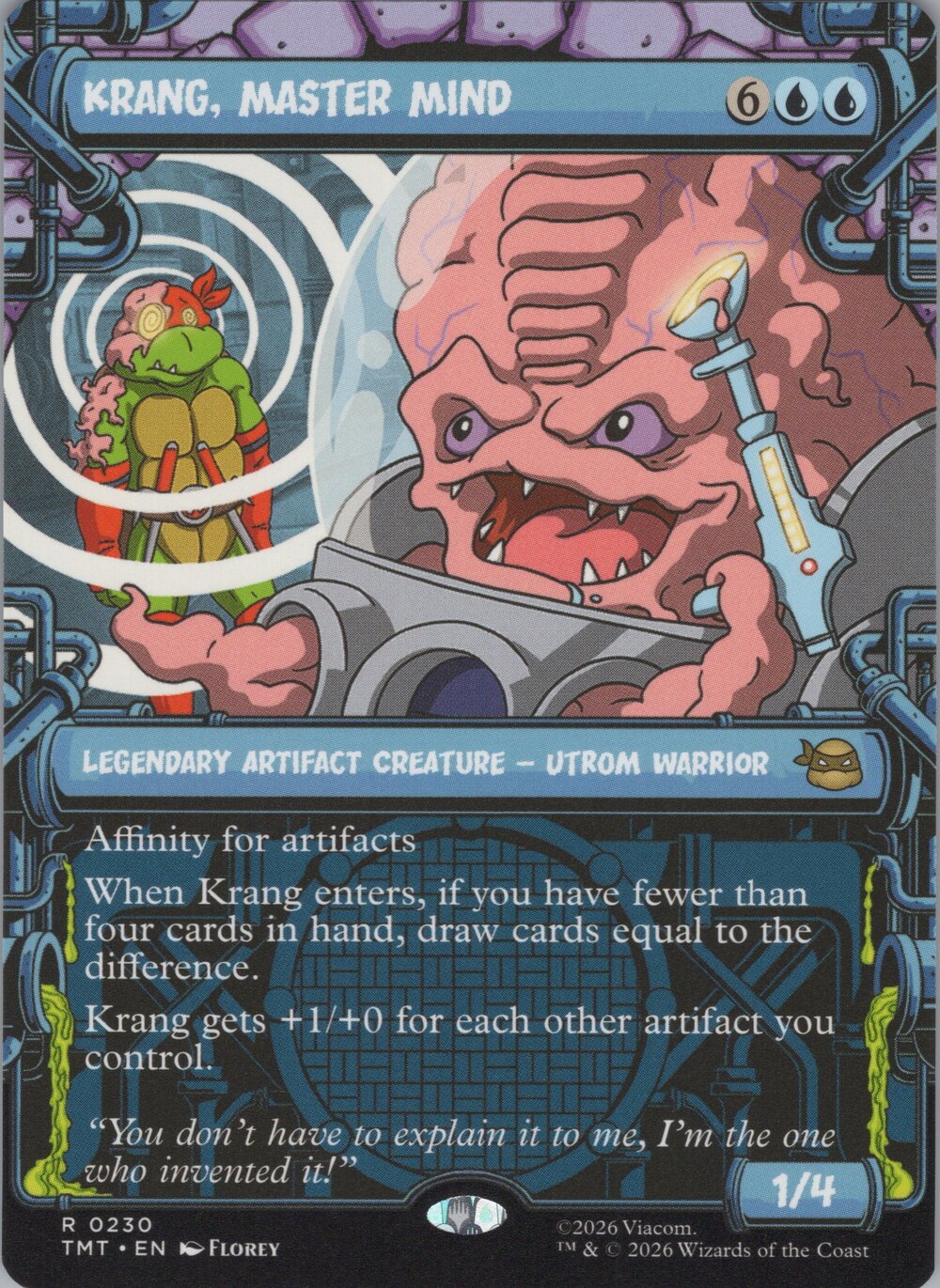 Krang, Master Mind (Showcase)