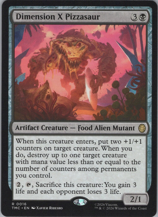 Dimension X Pizzasaur
