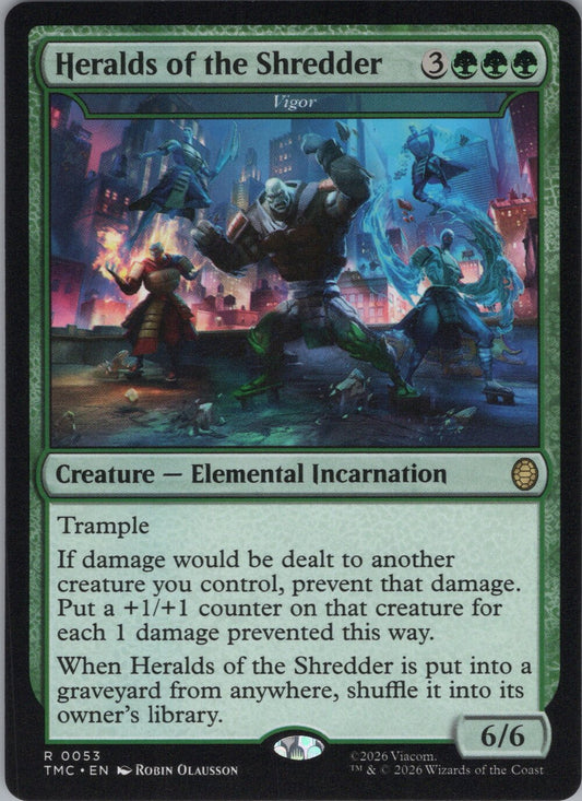 Heralds of the Shredder - Vigor