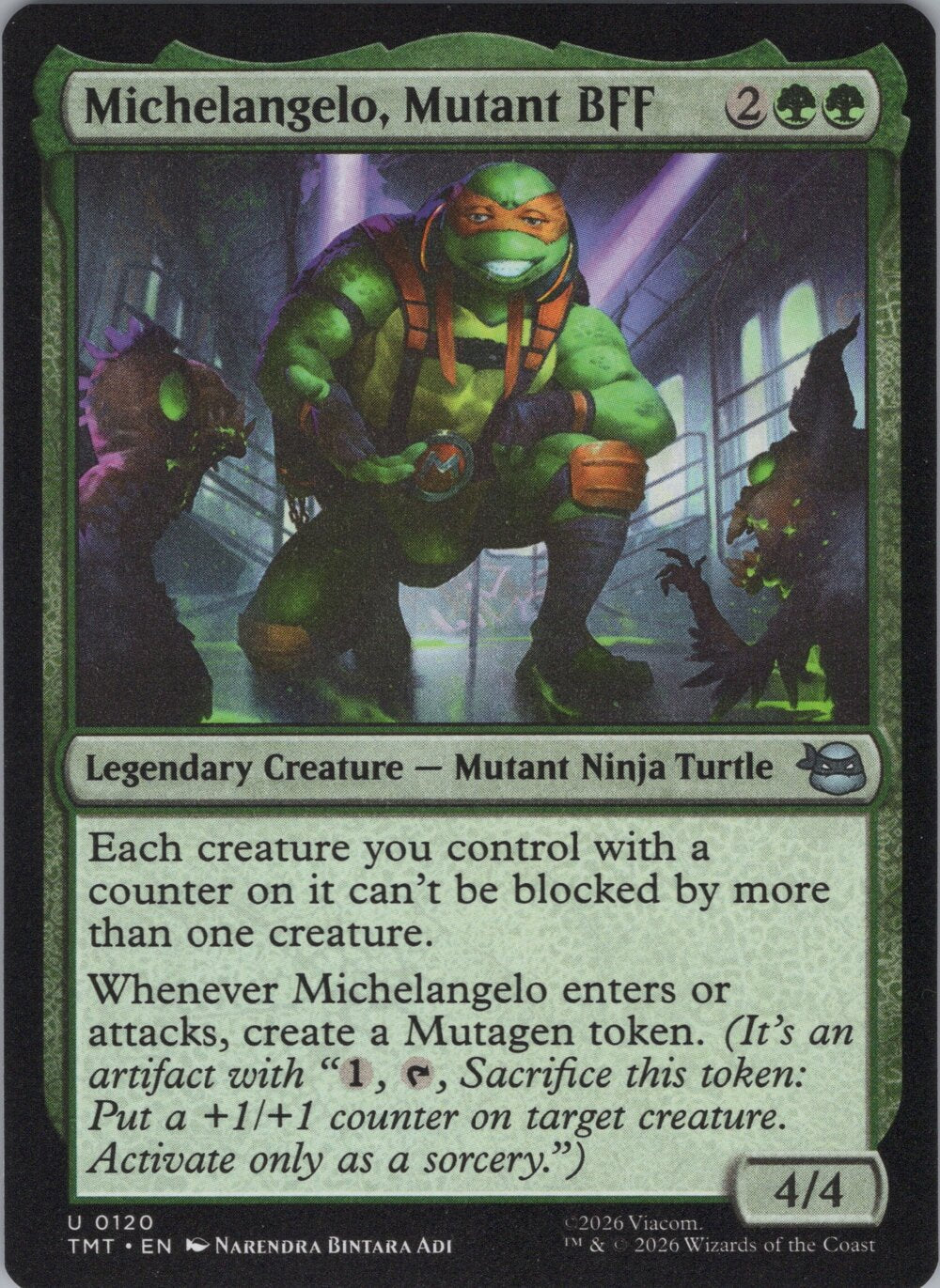 Michelangelo, Mutant BFF