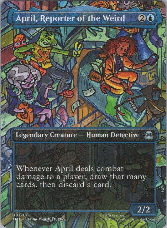 April, Reporter of the Weird
