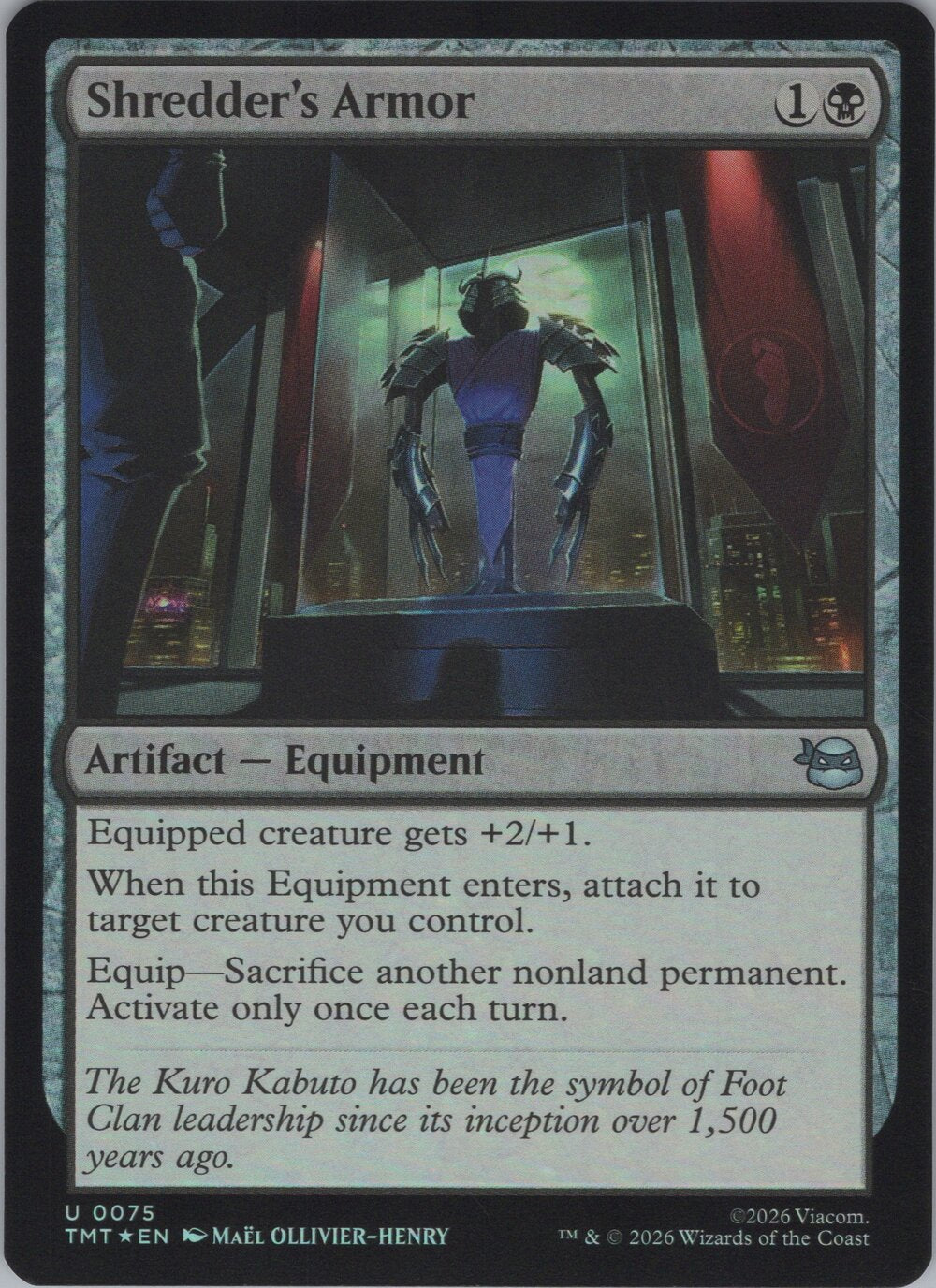 Shredder's Armor