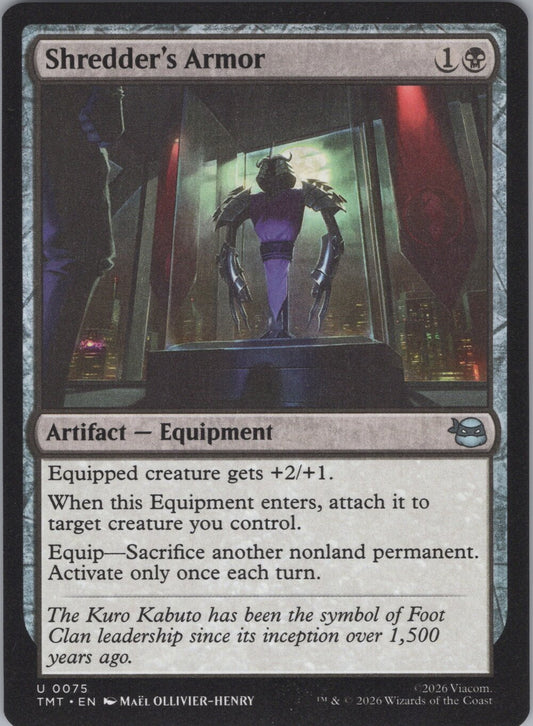 Shredder's Armor