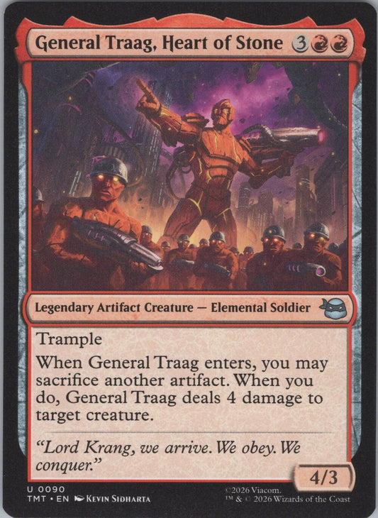 General Traag, Heart of Stone