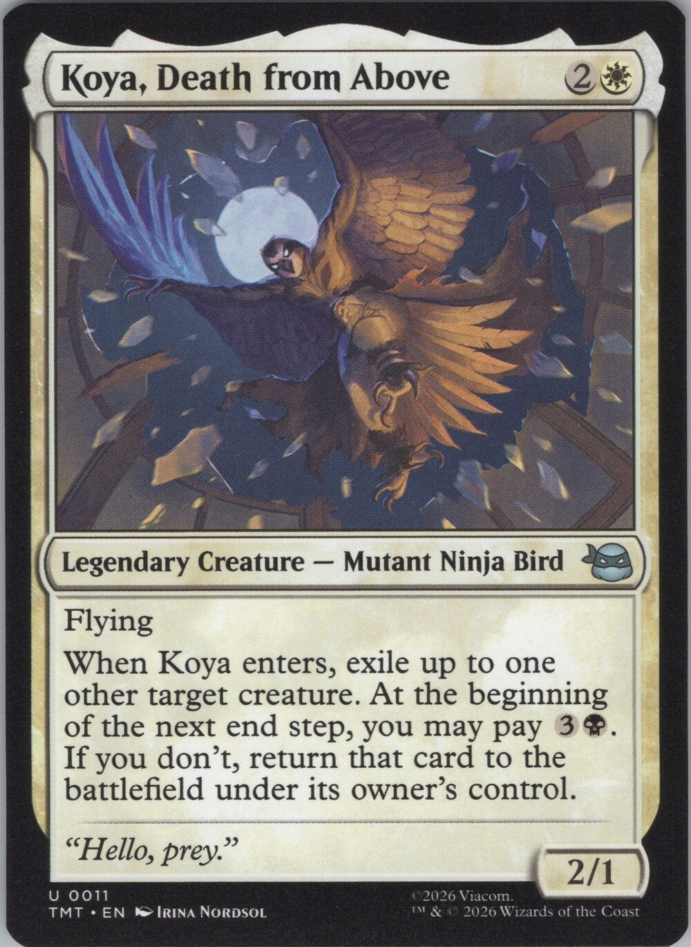 Koya, Death from Above