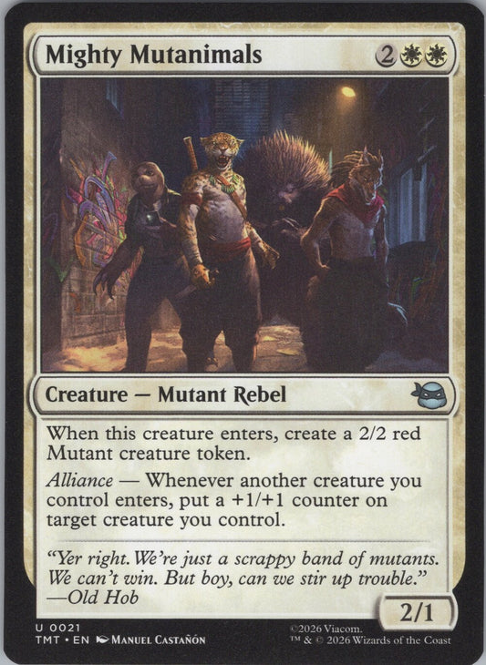 Mighty Mutanimals
