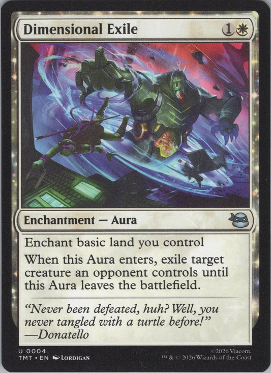 Dimensional Exile