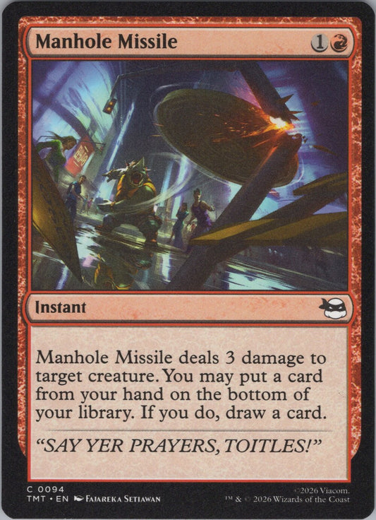 Manhole Missile