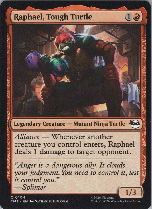 Raphael, Tough Turtle