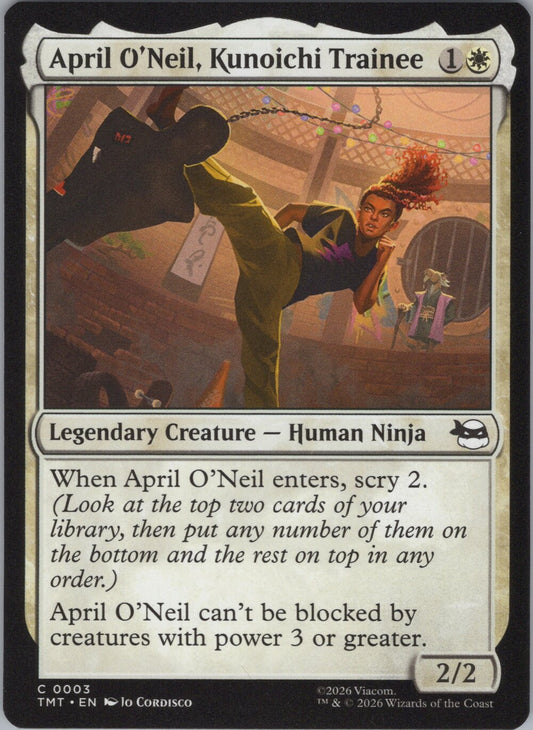 April O'Neil, Kunoichi Trainee